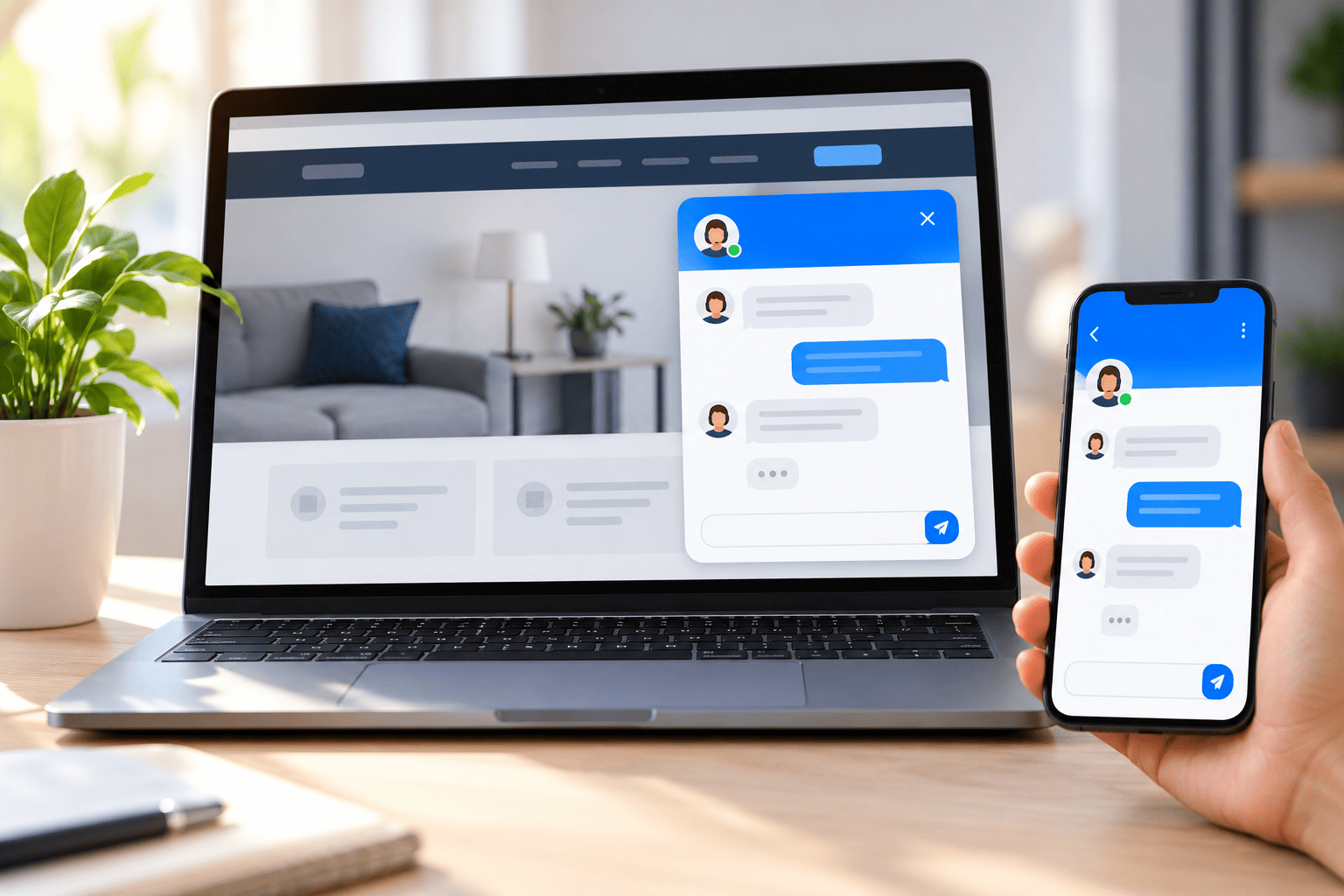 Chat para página web: qué es y cómo funciona